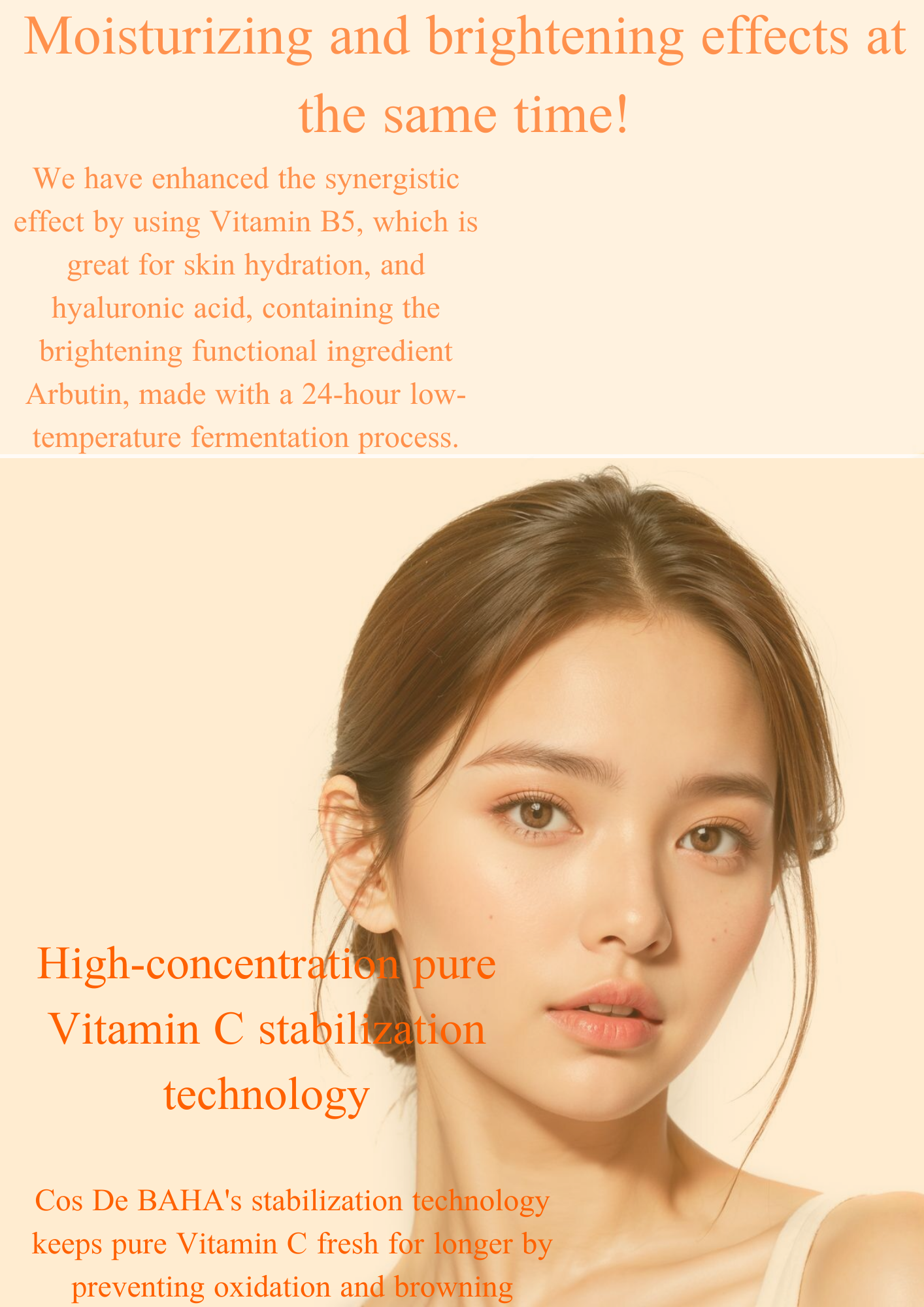 Cos De BAHA VA Vitamin C 15 Serum Skin Whitening Ampoule 30ml