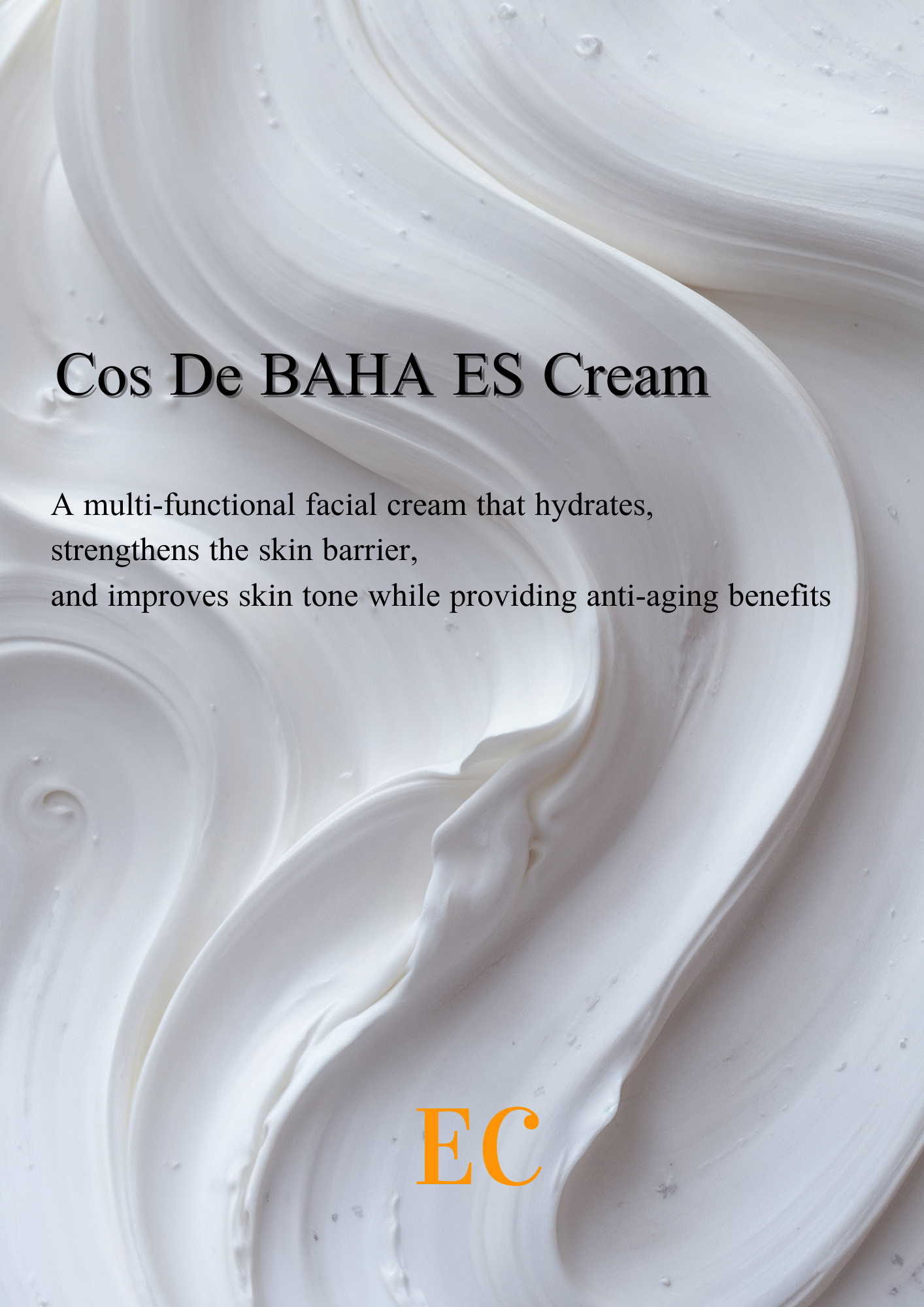 Cos De BAHA EC Vitamin E 5% Soothing & High Moisture Cream 120ml