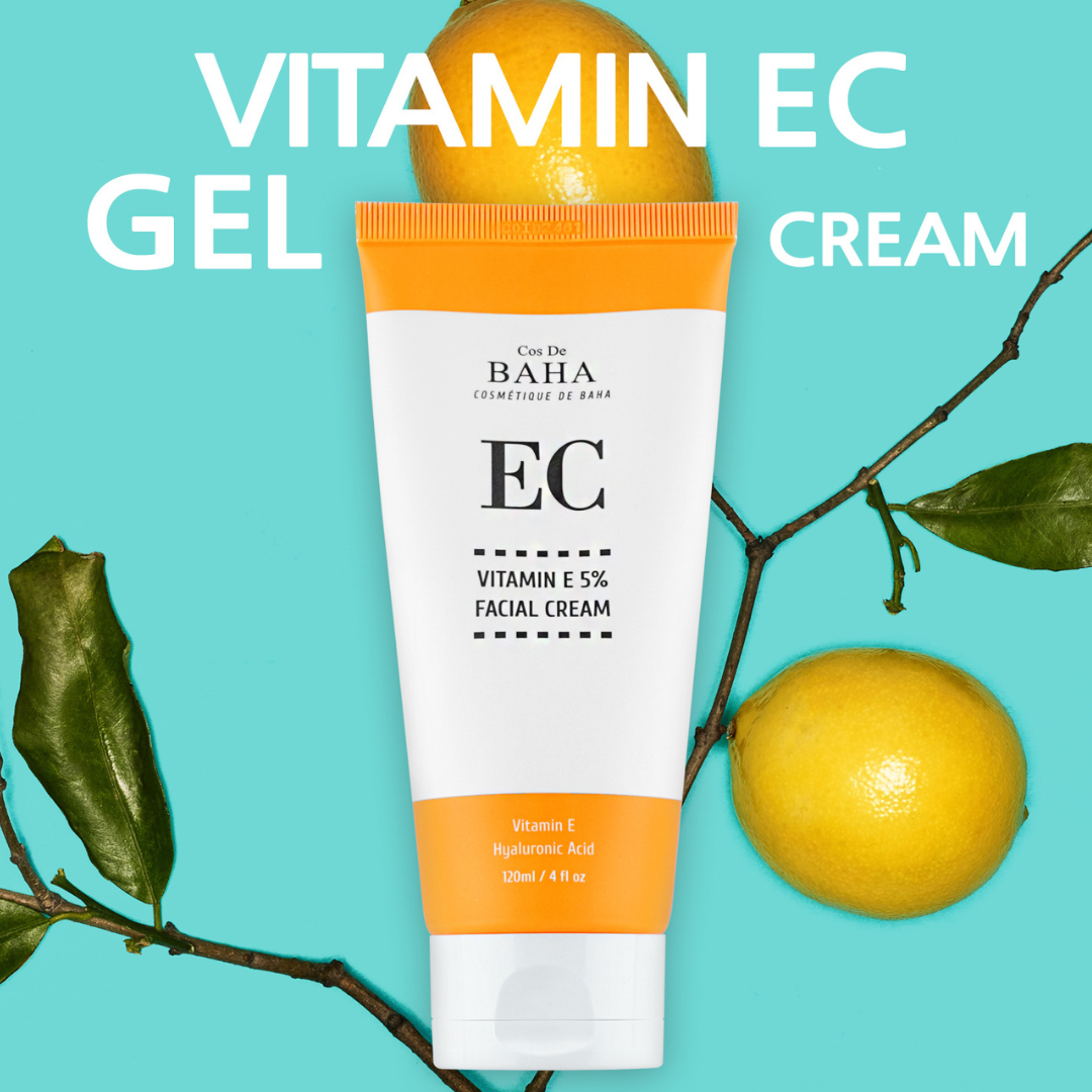 Cos De BAHA EC Vitamin E 5% Soothing & High Moisture Cream 120ml