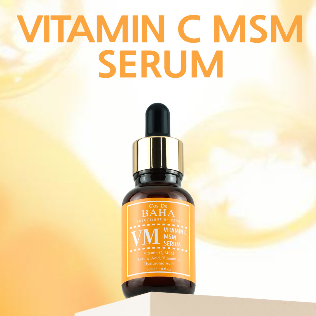 Cos De BAHA VM Stabilized Vitamin C+E Serum MSM Sensitive Skin 30ml